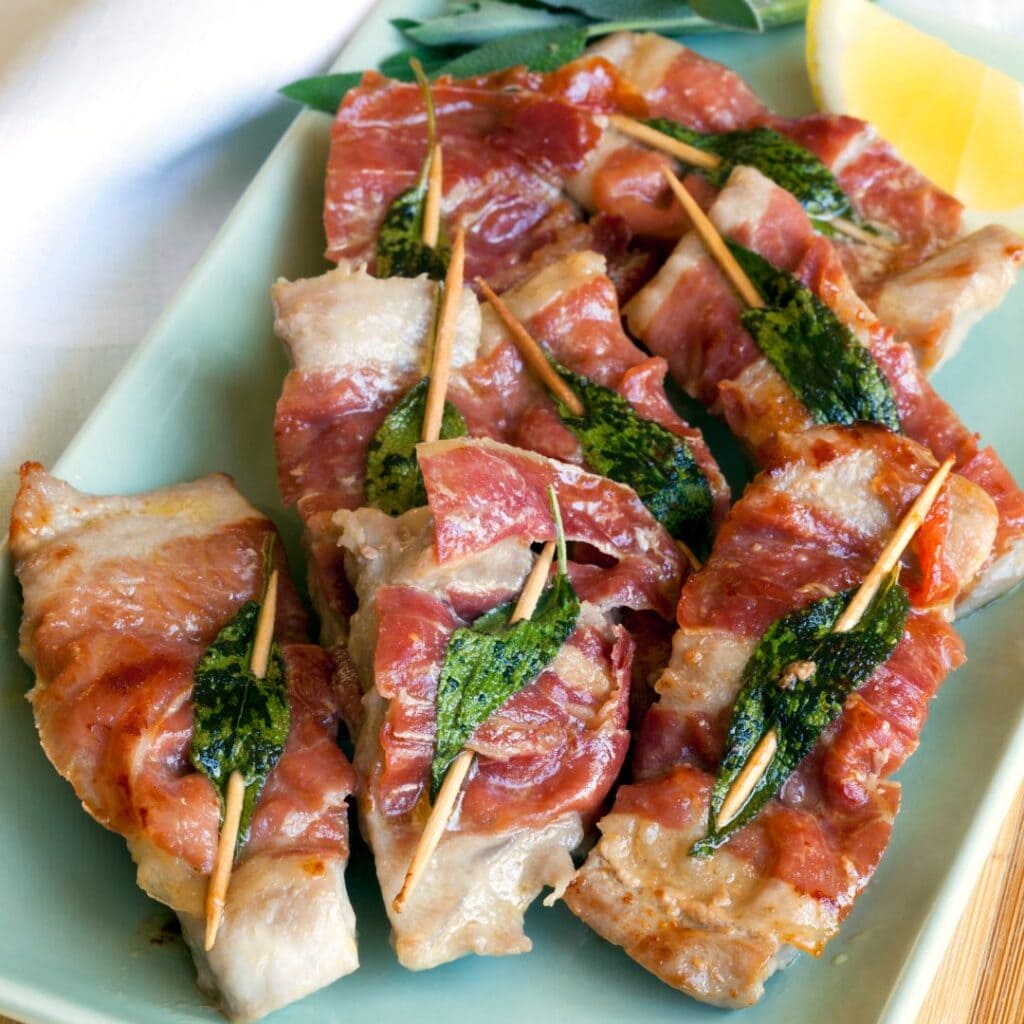 Saltimbocca lavet i airfryer
