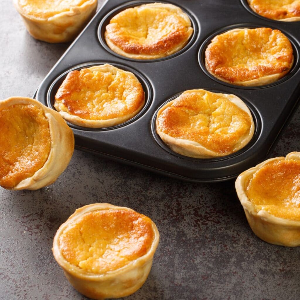 Queijadas bagt i airfryer