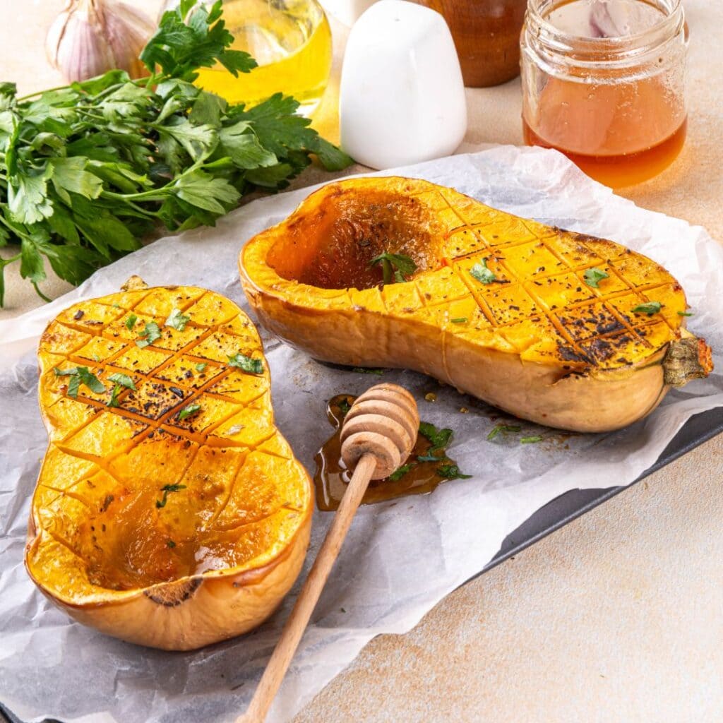 Butternut Squash bagt i airfryer