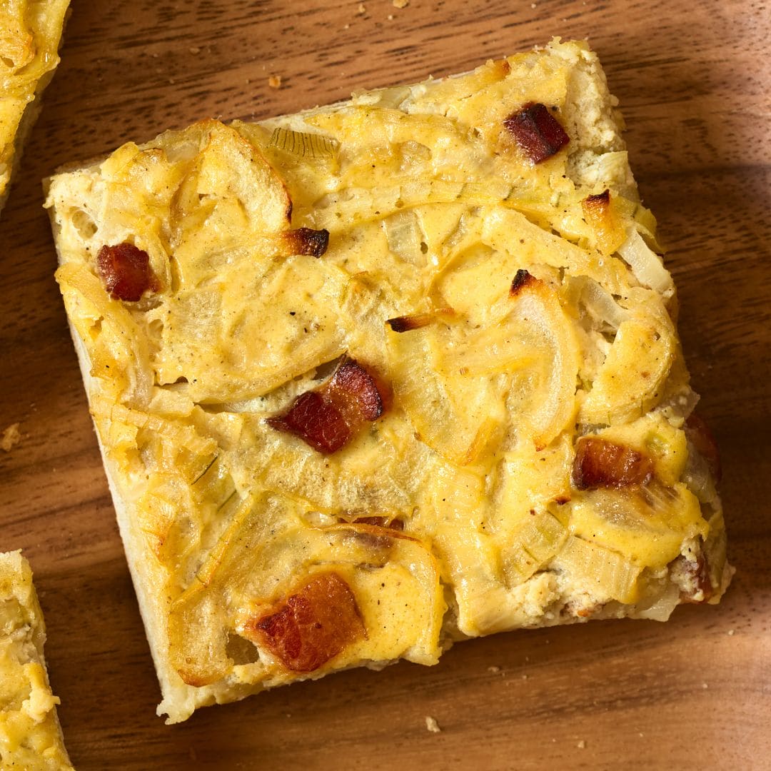 Zwiebelkuchen i airfryer