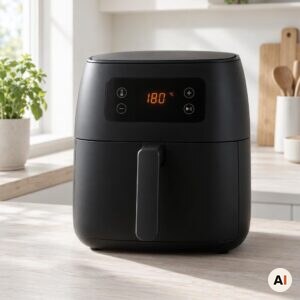Airfryeren forvarmes til 180 grader i min airfryer