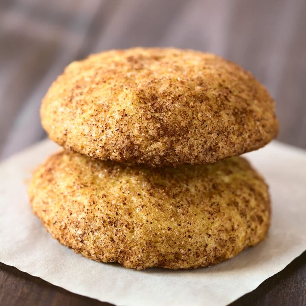 Snickerdoodles bagt i airfryer